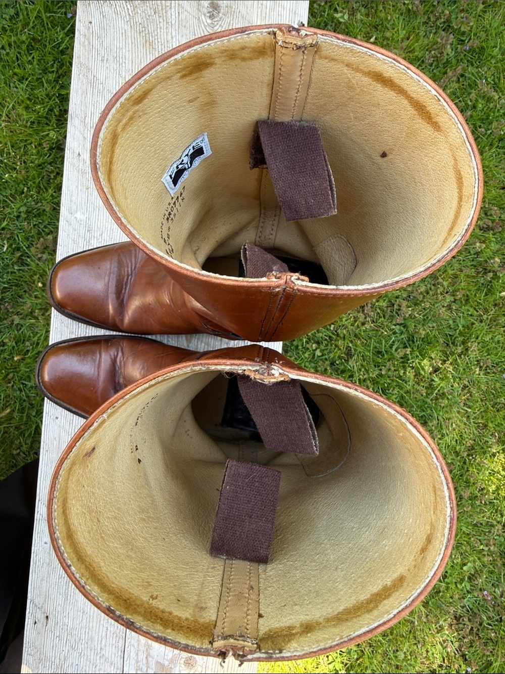 Vintage Made in USA Frye
Brown Leather Harness Boots - Picture 11 of 13